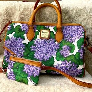 Like new Dooney & Bourke Hydrangea Satchel